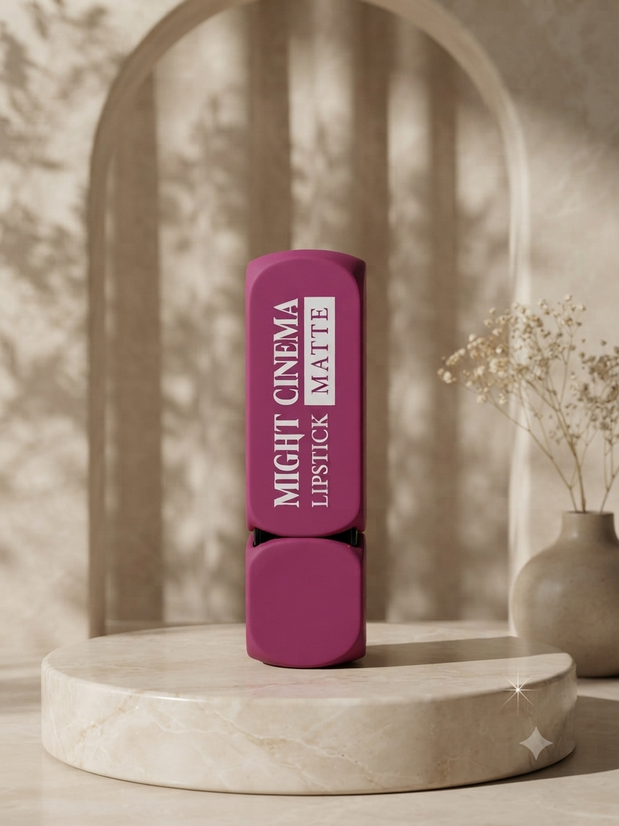 Might cinema lipstick matte pink
