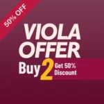 Viola Offer(عدستين بخصم 50%)