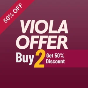 Viola Offer(عدستين بخصم 50%)