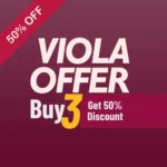 Viola 3 Offer (٣ عدسات بخصم 50%)